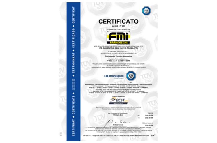 2020 — Primo BEST GOLD al mondo